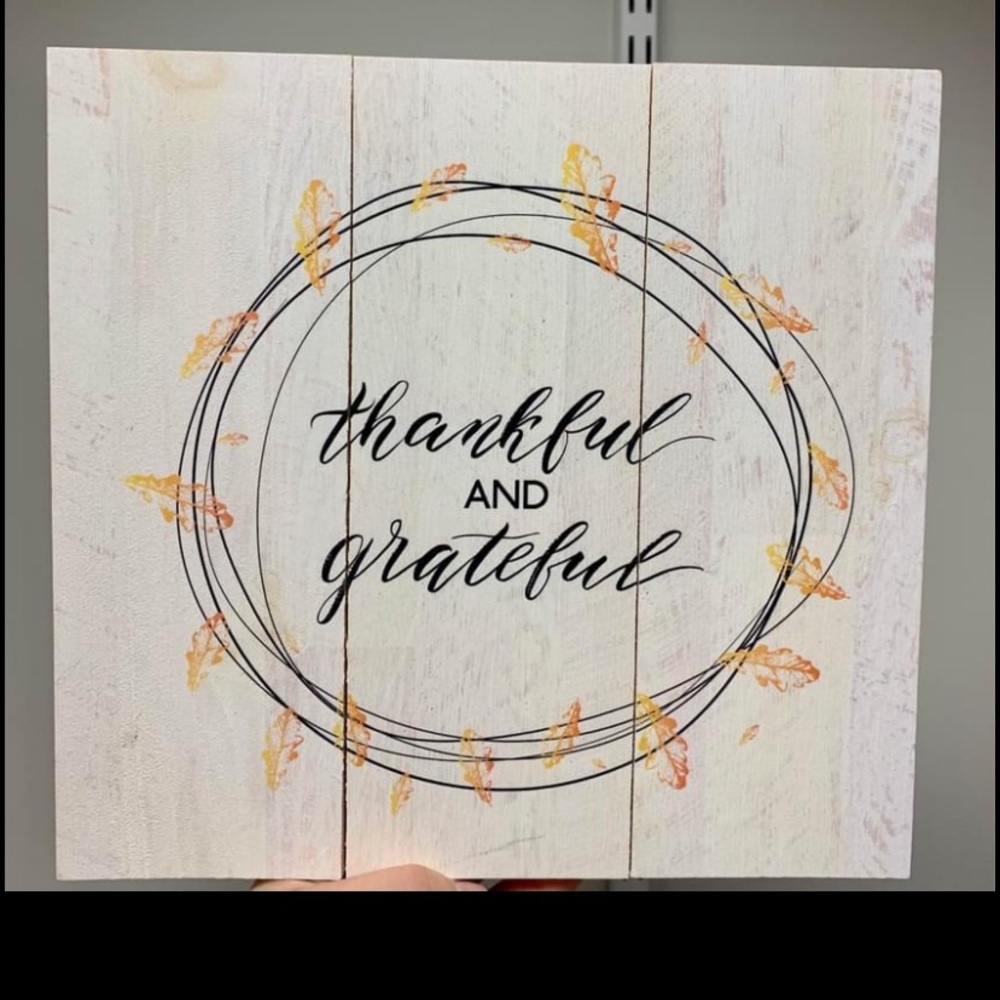 Household decor sign.